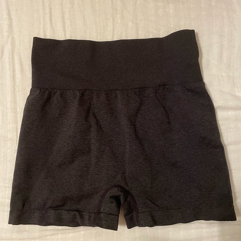 Grey Biker Shorts/ Spandex